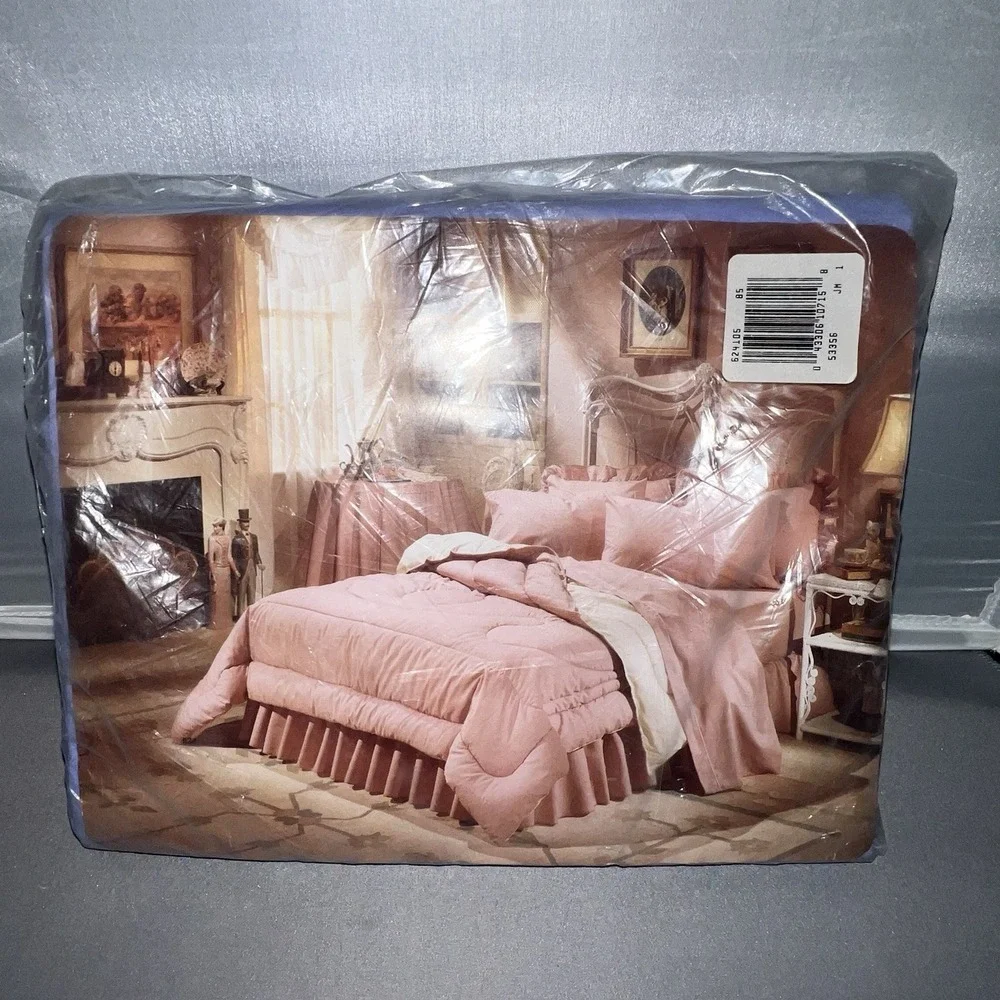 Vintage Cannon Monticello Percale King Flat Sheet White New 108